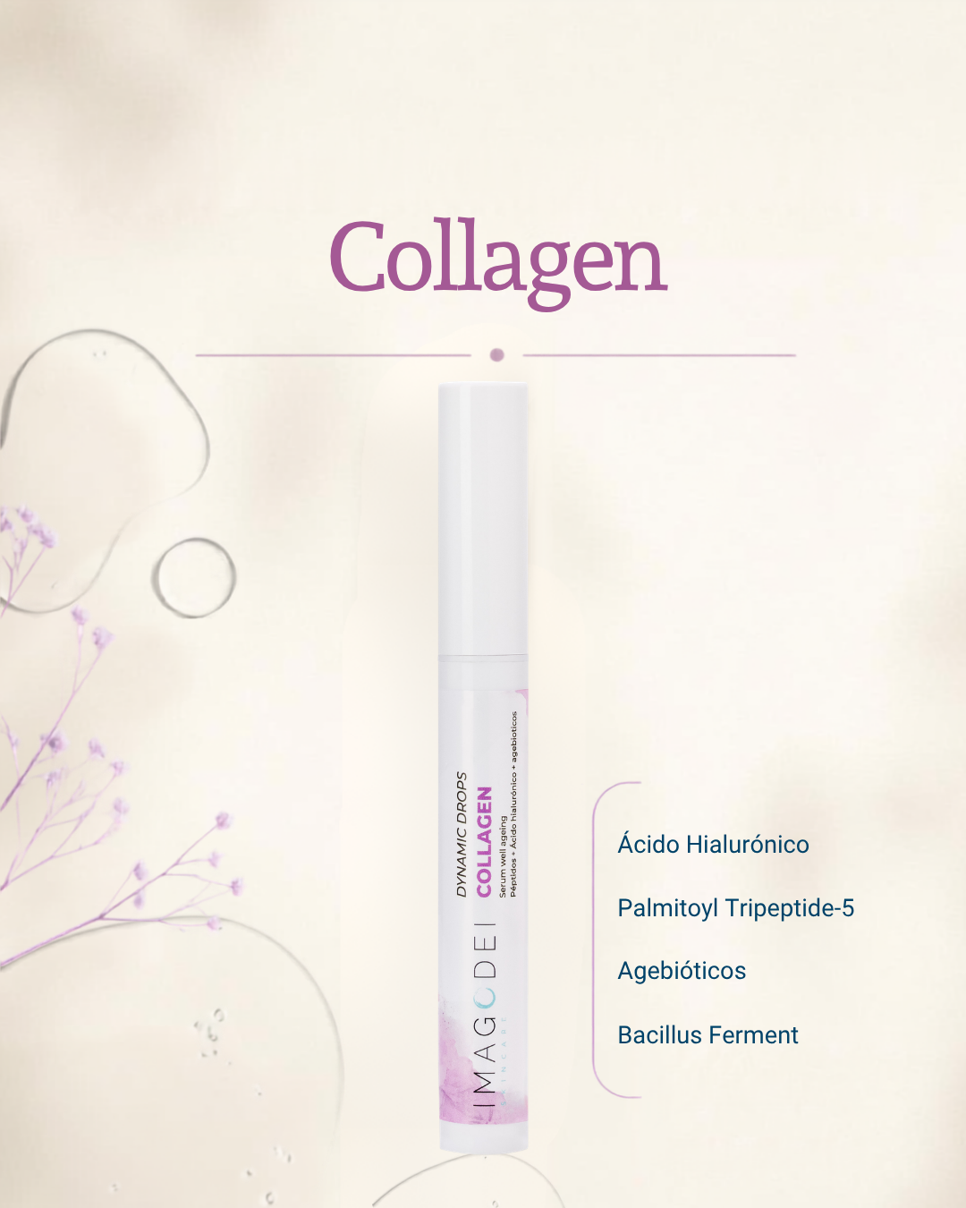 Collagen Dynamic Drop – Sérum Visage Raffermissant et Revitalisant