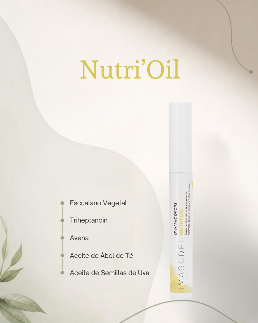 Nutri'Oil Dynamic Drop – Elixir Facial Nutritivo Reparador