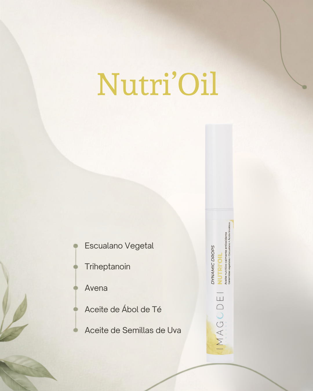 Nutri'Oil Dynamic Drop – Elixir Facial Nutritivo Reparador