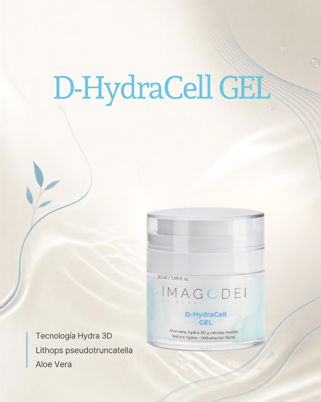 D-HydraCell Gel – Gel hydratant revitalisant